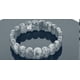 thumbnail image 2 of Pulsera con piedras preciosas Cristales que aumentan la energía para el bienestar ¡Una opción elegante y significativa!, 2 of 8