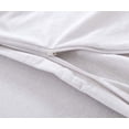 thumbnail image 6 of MHF Home Grey Heather Recylced Cotton Blend Duvet Set Size Full/Queen, 6 of 6