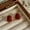 A2, variant on Vintage Red Ear Clip Women New Fashion Enamel Ear Studs Light Luxury Ear Jewe:yq-A7