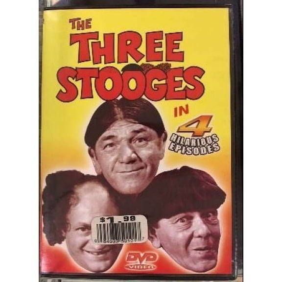 The Three Stooges 4 Hilarious Episodes