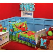 Crown Crafts Sesame Street Time To Learn 10pc Toddler