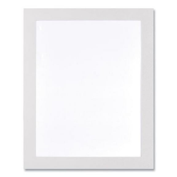 8.5 x 11 in. Self Adhesive Sign Holders, White - Pack of 2