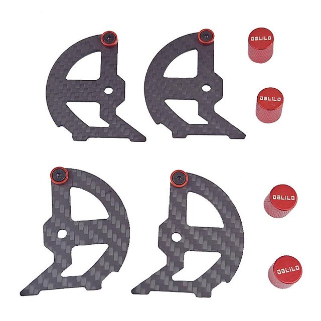 Herramienta de equilibrio de neumáticos de rueda de coche Rc de fibra de carbono Tuerca M4 Afortunado Sencillez