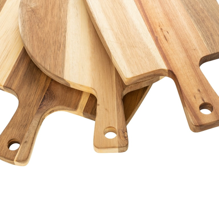 Classic Cuisine 3-Piece Wooden Cutting Board Set HW031017 - The Home Depot