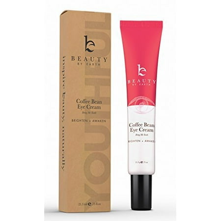 Juice Organics Eye Cream Eye Cream - Organic & Natural Ingredients for Dark Circles, Puffiness, Puffy Bags, Wrinkles, Firming the Under Eyes with Coffee Bean Caffeine, Best Wrinkle Care & Anti Aging Night, Day for Men & Women ()