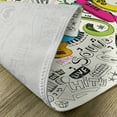 thumbnail image 5 of Ambesonne Music Place Mats Set of 4, Pop Art Doodle Style Art, Standard Size, Multicolor, 5 of 6
