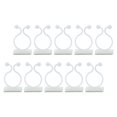 thumbnail image 4 of oshhnii 4x10 Pieces Plant Climbing Wall Fixture Clips Self Adhesive for Decorations S white, 4 of 9