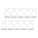 thumbnail image 3 of 10 piezas de clips para plantas trepadoras de pared, clips para jardín al aire libre Blanco L, 3 of 9