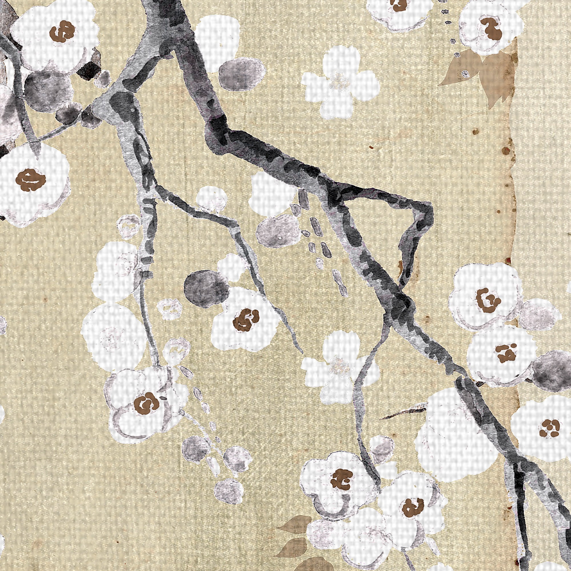 Masterpiece Art Gallery Simple Cherry Blossom By Belle Maison Canvas Art Print 30" x 40"