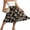 07-Black Palm Leaf, variant on JWD Women's Skirts Flowy Maxi Skirt Summer Long Midi Length Casual Skirt Elegant Cool Dress with Pockets Black L