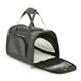 thumbnail image 6 of Quaker Pet Travel Pet Carrier, Airline Approved, Medium, Charcoal, 6 of 13