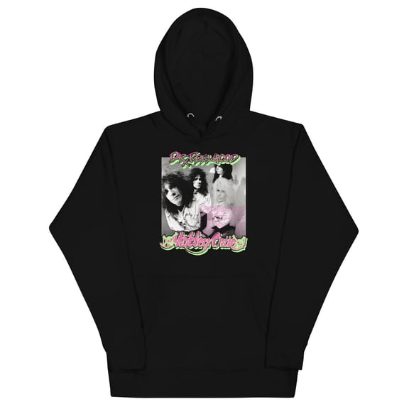 Motley Crue Neon Trip Dr. Feelgood Classic Unisex Hoodie - Black - Small