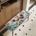 thumbnail image 2 of FKELYI Boho Mandala Rooster Print Dining Bench Cover Breathable Anti-Dust Bench Seat Cushion Covers Furniture Protector Slipcover for Bedroom Living Room, 2 of 7
