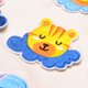 thumbnail image 5 of 12 pegatinas de tela bordadas de dibujos animados de mascotas, parches adhesivos de pequeño gato perezoso, accesorios de ropa diy, parche bordado de panda, 12 buenas noches, 5 of 5