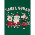 thumbnail image 2 of Holiday Time Girls Christmas Long Sleeve Squad T-Shirt, Sizes 4-18, 2 of 3