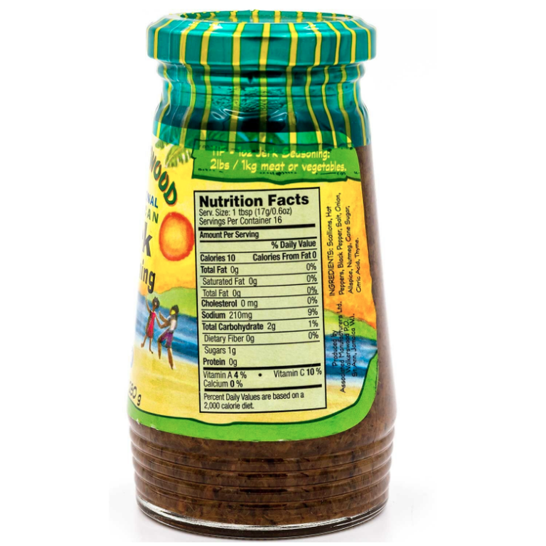 Walkerswood Jamaican Jerk Seasoning Mild, 10oz, Traditional Spicy