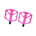 thumbnail image 4 of Almencla 2 Pcs Pédales de Vélo Pédales Plates pour Accessoires de Cyclisme Réparation de Vélo de Route Rose, 4 of 8