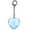 Heart-blue, variant on Yippzo Heart Purse Light Handbag Light, Purse Charms for Handbags, Rechargeable Automatic Sensor Lamp Quick Item Finding, Gift for Women Mother Friends