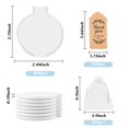 thumbnail image 2 of Maquillaje redondo Compact Mirror Easytle, 100 unidades, con bolsa de organza, 2 of 7