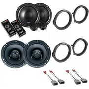 Cerwin Vega 6.5" Component & Coaxial Speakers Fit Honda Accord 2008-2022