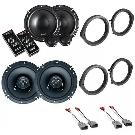Cerwin Vega 6.5" Component & Coaxial Speakers Fit Honda Accord 2008-2022