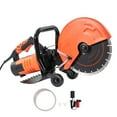 thumbnail image 2 of SKYSHALO Electric Masonry Saw, 12-inch, 1800W Motor, Circular Blade Saw with Up to 4.5-inch Adjustable Depth. Includes Water Feed, Pump, and Blade for Cutting Stone, Brick, 2 of 9