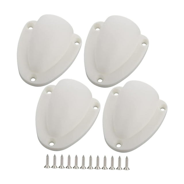 4 piezas de alambre marino Cubiertas de ventilación de cables prácticas Reemplazo premium pequeño