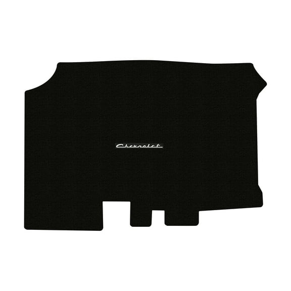 Lloyd Mats LogoMat Custom-Fit Carpet Trunk Mat for 1958 Chevrolet Impala, Black