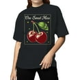 thumbnail image 2 of Sweet Cherry Retro Design Women's T-shirt, 2 of 3