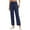 Z10818-Navy, variant on Ydkzymd Womens Yoga Pants with Pockets Petite Workout Casual Bootcut Yoga Pants High Waist Wide Leg Tummy Control Leggings 4 Pockets Black 3XL