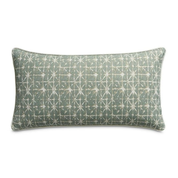 Renue Foster 13" x 24" Oblong Throw Pillow - Fennel Green in Set of 2