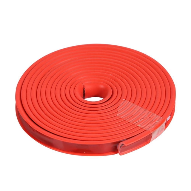 Patineta Tiras decorativas de protección anticolisión de 2 m para scooter eléctrico M365 (rojo)