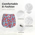 thumbnail image 6 of Picia Daisies Flowers Pattern Women's 2 in 1 Athletic Running Shorts High Waisted Workout Casual Gym Sweat Shorts with Comfy Liner Zipper Pockets-X-Large, 6 of 9