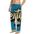 thumbnail image 6 of Yiaed Adventure Awaits Print Men's Lounge Pants, Loose PJ Bottoms, Long Pajama Pants for Men-Large, 6 of 6