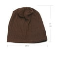 thumbnail image 4 of Kiplyki Unisex Warm Windproof Baggy Stretch Crochet Winter Soft Beanie Caps Wrap Hat, 4 of 4