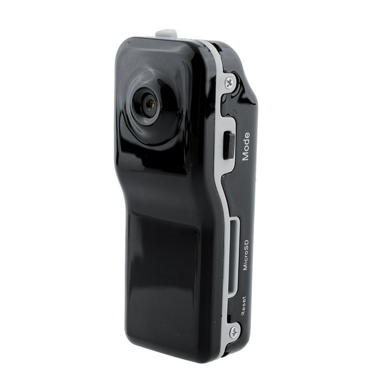 Portable Mini DV Camcorder DVR Video Camera Webcam Support 16GB Cam Sports  Helmet Bike Motorbike Cam (Black)