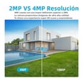 thumbnail image 3 of Cámara Seguridad Exterior Zinker Wifi 4mp 2K PTZ Autoseguimiento Visión Nocturna a Color, 3 of 6