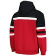 thumbnail image 3 of Men's Mitchell & Ness Red/Black Portland Trail Blazers Head Coach Pullover Hoodie, 3 of 5