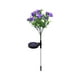 thumbnail image 1 of KAKOWELY 1 lámpara solar decorativa de suelo con forma de flor de clavel, lámpara solar LED para césped, 1 of 5