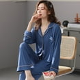 thumbnail image 1 of REDHOTYPE Ensemble de Pyjama pour Femmes Manches Longues Vêtements de Nuit Robe de Détente, 1 of 2