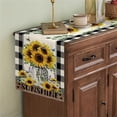 thumbnail image 4 of Boovnll Table Cloth, Summer and Autumns Sunflower Prints Decorate Linen Tablecloths, Table Cloth Rectangle Table, Tablecloth, Tablecloths, 4 of 5