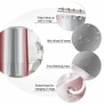 thumbnail image 6 of Red Grey Waterproof Fabric Shower Curtain, Gray Farmhouse Modern Rustic Waterproof Fabric Shower Curtain for Bathroom Curtains Bathtubs Hotel Washable Shower Curtains with 12 Hooks Extra Long 72x96, 6 of 8
