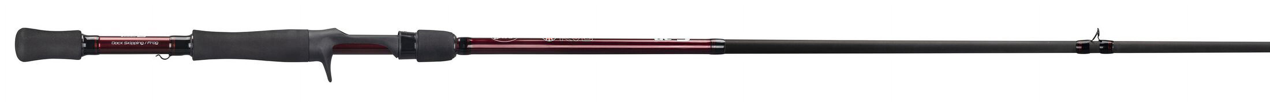 Lew's KVD Series Casting Fishing Rod, 7-Foot 2-Inch Rod, Medium-Heavy Power Extra Fast Action, Red