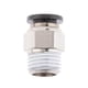 thumbnail image 2 of Conector Recto Neumático Gloria 10pcs de 8 Mm A 1/4 Rosca BSP, 2 of 4