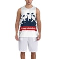 thumbnail image 6 of Rocae Congratulation Graduate for Men's Basketball Jersey Lightweight and Breathable Athletic Tank Top,Quick-Drying Sports Jersey 4X-Large, 6 of 9