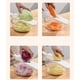 thumbnail image 2 of Cortadora de verduras de acero inoxidable con protector de manos, 200 g, color verde, 2 of 4