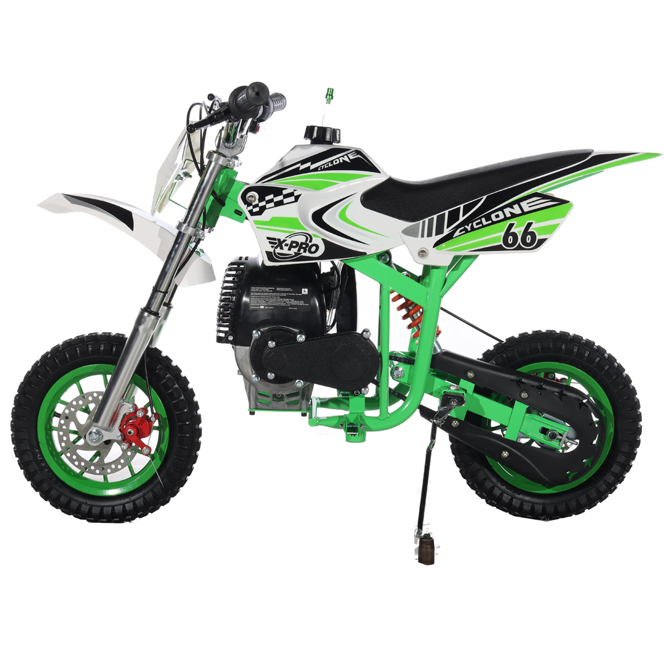 X-PRO 40cc Kids Dirt Bike Mini Pit Bikes Motorcycle Gas Power Off Road,Green