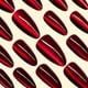 thumbnail image 5 of Uñas postizas adhesivas KQueenest rojo oscuro borgoña almendra mediano, 5 of 8