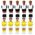 thumbnail image 1 of 10Pcs Foosball Machine Figures Table Football Figures Foosball Machine Accessories Soccer Player Statue, 1 of 8