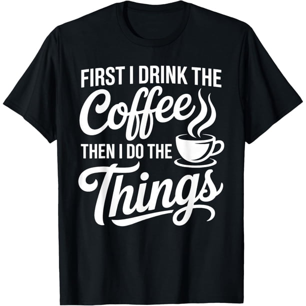 Camiseta de arte de café para hombres y mujeres